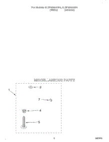 03 - Miscellaneous parts for Whirlpool Washer 6LSP8255AW0 from AppliancePartsPros.com