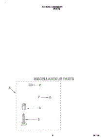 05 - Miscellaneous parts for Whirlpool Washer LBR2132BW0 from AppliancePartsPros.com
