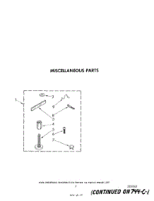 05 - Miscellaneous parts for Whirlpool Washer LA6055XSW2 from AppliancePartsPros.com