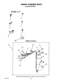 08 - Wiring Harness parts for Whirlpool Washer AX5133VG0 from AppliancePartsPros.com