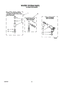 09 - Water System parts for Whirlpool Washer RAC4244AL0 from AppliancePartsPros.com