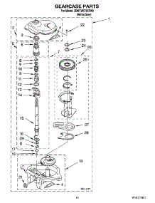 08 - Gearcase Parts, Optional Parts (Not Included) parts for Maytag Washer 2DMTW5705TW0 from AppliancePartsPros.com