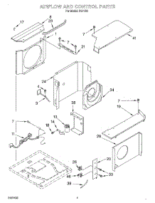 03 - Air Flow And Control parts for Whirlpool Air Conditioner R141G0 from AppliancePartsPros.com