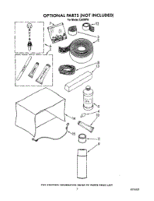 05 - Optional parts for Whirlpool Air Conditioner CA8WR4 from AppliancePartsPros.com