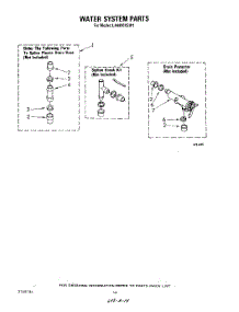 11 - Water System parts for Whirlpool Washer LA9800XSW1 from AppliancePartsPros.com