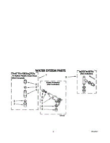 04 - Water System parts for Whirlpool Washer LA9320XYW0 from AppliancePartsPros.com