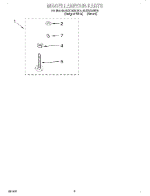 06 - Miscellaneous, Lit / Optional parts for Whirlpool Washer 4LSC8255BN4 from AppliancePartsPros.com