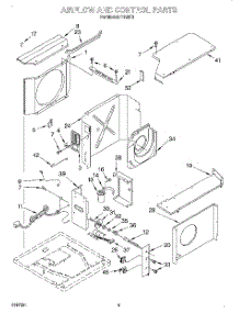 02 - Airflow And Control parts for Whirlpool Air Conditioner R183F0 from AppliancePartsPros.com