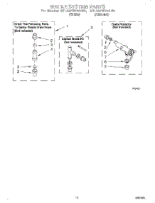 08 - Water System parts for Whirlpool Washer 3XLA87W72AN0 from AppliancePartsPros.com