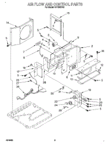 02 - Airflow And Control parts for Whirlpool Air Conditioner AR1200XA0 from AppliancePartsPros.com