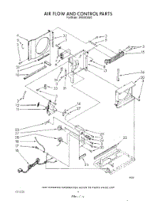 03 - Air Flow And Control parts for Whirlpool Air Conditioner AR0500XW0 from AppliancePartsPros.com