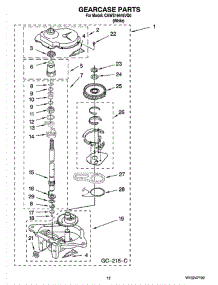 08 - Gearcase Parts, Optional Parts (Not Included) parts for Whirlpool Washer CAWS16445VQ0 from AppliancePartsPros.com