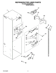 04 - Refrigerator Liner Parts parts for Kitchenaid Refrigerator KSSS48FMXO3 from AppliancePartsPros.com