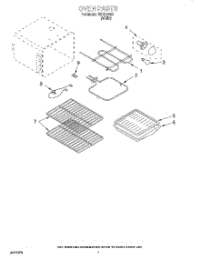 05 - Oven, Optional parts for Whirlpool Range WDE32202 from AppliancePartsPros.com