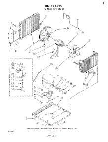 02 - Section parts for Whirlpool Air Conditioner 1AHF08391 from AppliancePartsPros.com