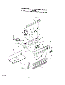 03 - Control Panel parts for Whirlpool Oven 1093B3A from AppliancePartsPros.com