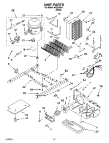 09 - Unit Parts parts for Whirlpool Refrigerator IKQ224304 from AppliancePartsPros.com