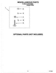 10 - Miscellaneous Parts - Optional Parts (Not Included) parts for Whirlpool Washer CAWS729MQ0 from AppliancePartsPros.com