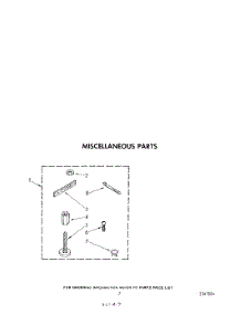 05 - Miscellaneous parts for Whirlpool Washer LA5300XSW0 from AppliancePartsPros.com