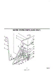 07 - Water System (Suds Only) parts for Whirlpool Washer LA7005XMW0 from AppliancePartsPros.com