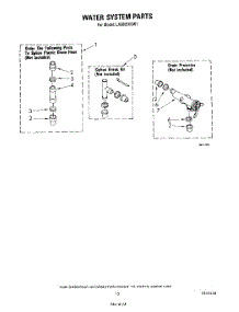 11 - Water System parts for Whirlpool Washer LA5000XSW1 from AppliancePartsPros.com