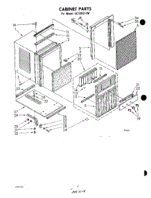 04 - Section parts for Whirlpool Air Conditioner ACS602XM from AppliancePartsPros.com