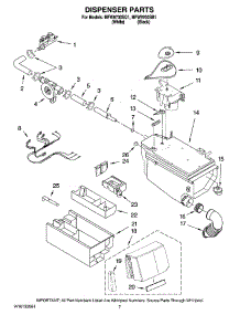 04 - Dispenser Parts parts for Maytag Washer MFW9700SQ1 from AppliancePartsPros.com