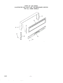 02 - Main Top parts for Whirlpool Range 1424W0A from AppliancePartsPros.com