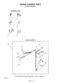 08 - Wiring Harness parts for Whirlpool Washer LA6055XSW1 from AppliancePartsPros.com