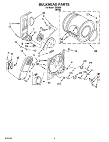 03 - Bulkhead Parts, Optional Parts (Not Included) parts for Whirlpool Dryer IS80000 from AppliancePartsPros.com