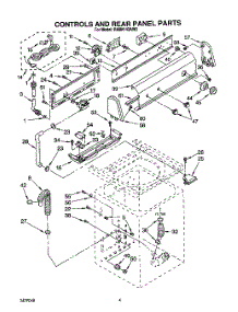 03 - Controls And Rear Panel parts for Whirlpool Washer RAM4143AL0 from AppliancePartsPros.com