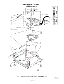 07 - Machine Base parts for Whirlpool Washer LA7680XTN0 from AppliancePartsPros.com