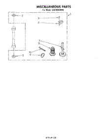 10 - Miscellaneous , Literature And Optional parts for Whirlpool Washer LA6700XMW0 from AppliancePartsPros.com