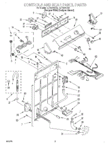 02 - Controls And Rear Panel parts for Whirlpool Washer LLT8244DZ0 from AppliancePartsPros.com