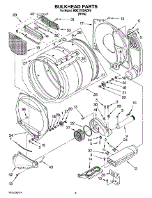 03 - Bulkhead Parts, Optional Parts (Not Included) parts for Whirlpool Dryer MDE17CSAZW0 from AppliancePartsPros.com