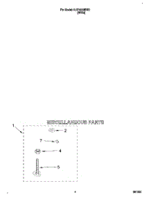 03 - Miscellaneous parts for Whirlpool Washer 6LSP8255BW2 from AppliancePartsPros.com