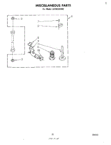 09 - Miscellaneous , Literature And Optional parts for Whirlpool Washer LA7800XKW2 from AppliancePartsPros.com