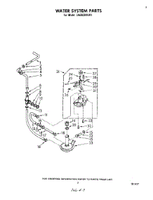 05 - Water System parts for Whirlpool Washer LA6800XKW1 from AppliancePartsPros.com