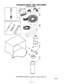 05 - Lit / Optional parts for Whirlpool Air Conditioner AC1202XS1 from AppliancePartsPros.com