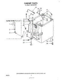 05 - Cabinet parts for Whirlpool Washer LA6700XKW1 from AppliancePartsPros.com