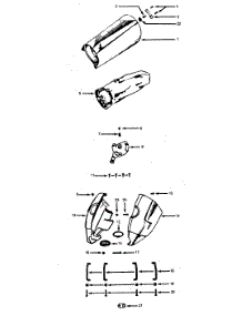 04 - Tank parts for Hoover Vacuum 3510 from AppliancePartsPros.com