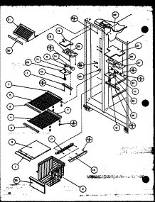 06 - Fz Shelving And Ref Light parts for Amana Refrigerator 36071 / P1115801W from AppliancePartsPros.com