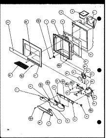 03 - Ice And Water Cavity parts for Amana Refrigerator 36088 / P11108702 W from AppliancePartsPros.com