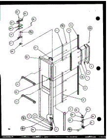 05 - Fz Door parts for Amana Refrigerator 36268 / P1115703W from AppliancePartsPros.com