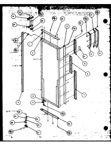 11 - Ref Door parts for Amana Refrigerator 36501W / P1121705W W from AppliancePartsPros.com