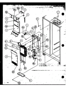 05 - Evap And Air Handling parts for Amana Refrigerator 36508 / P1121708W L from AppliancePartsPros.com