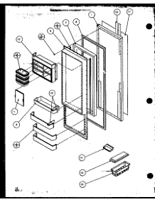 11 - Machine Compartment - Pan Comp parts for Amana Refrigerator 36541W / P1121701W W from AppliancePartsPros.com