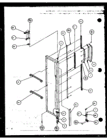 02 - Fz Door parts for Amana Refrigerator 36558 / P1108804W from AppliancePartsPros.com