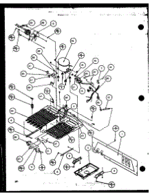 06 - Machine Compartment parts for Amana Refrigerator 36558 / P1108804W from AppliancePartsPros.com