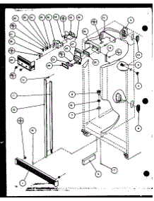 07 - Ref parts for Amana Refrigerator 36558 / P1108804W from AppliancePartsPros.com